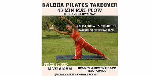 BALBOA PILATES TAKEOVER