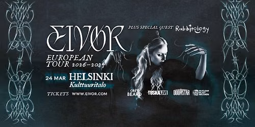 TuskaLive: Eiv\u00f8r 24.3.2027, Kulttuuritalo, Helsinki
