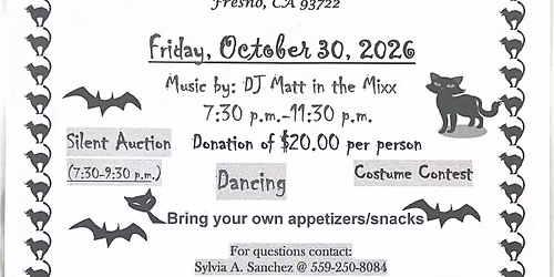 VFW Auxiliary Annual Halloween Dance