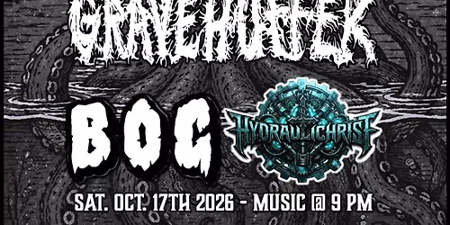 Neanderthal Jones, Gravehuffer, Bog, & Hydraulichrist @ W&W Lounge (Oklahoma City, OK)