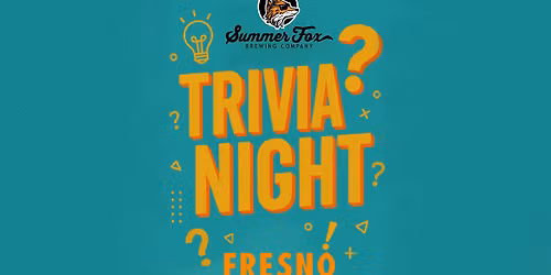 Trivia Night at Summer Fox Brewing Company Fresno