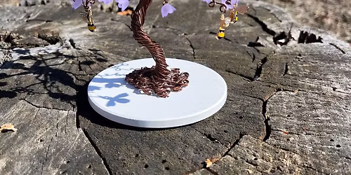 Honey Bee Wire Tree with Whimsical Wire Work 5\/24 @3pm
