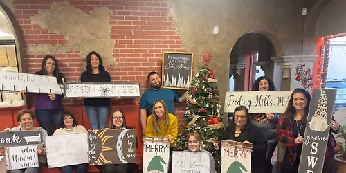 WINTER DIY SIGN EVENT AT TJS