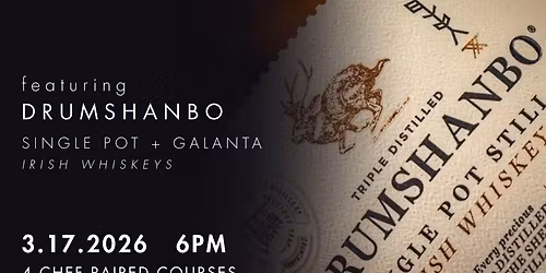 Drumshanbo Whiskey Dinner