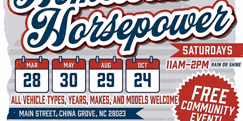 Hometown Horsepower May 30th Event 