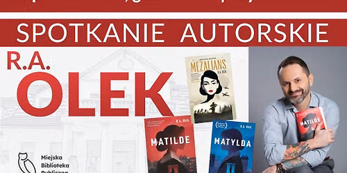Spotkanie autorskie z R. A. Olkiem w Andrychowie