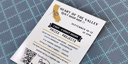 Heart of the Valley Shop Hop