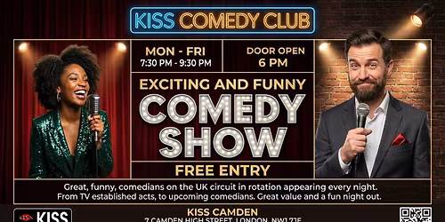 Comedy Show London | TUESDAY, 26TH MAY 2026