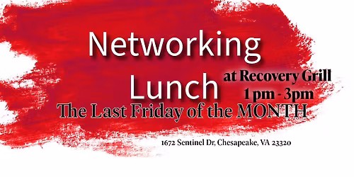 Networking Lunch at Recovery Sports Grill Chesapeake