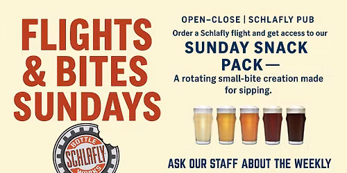 Flights & Bites Sundays