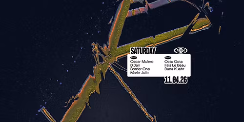 Fuse presents: Oscar Mulero, D.Dan & Octo Octa