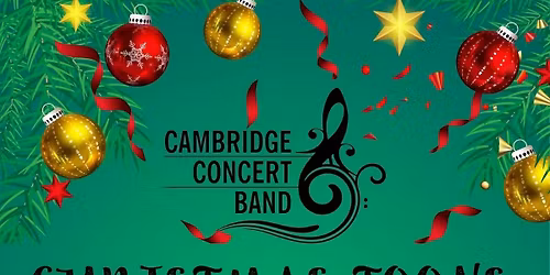 Cambridge concert band Christmas Toons