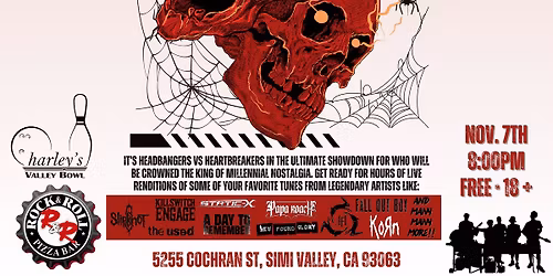 Father Figures Presents: N\u00fcMetal vs Emo Night at Rock n Roll Pizza!!