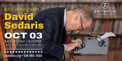New Bedford MA An Evening with David Sedaris