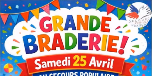 Grande braderie solidaire