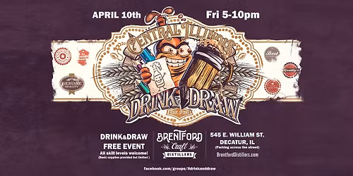 Drink & Draw @ Brentford Distillers