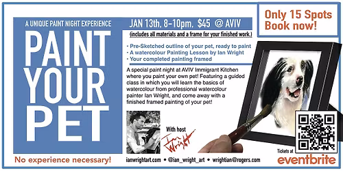 Paint Your Pet (A Unique Paint Night Experience)