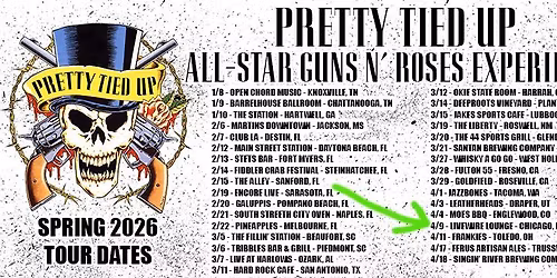 Pretty Tied Up - All Star GnR tribute feat. members of Enuff Znuff and Adler's Appetite