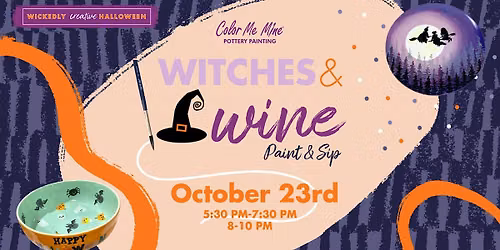 Witches & Wine: Paint and Sip!