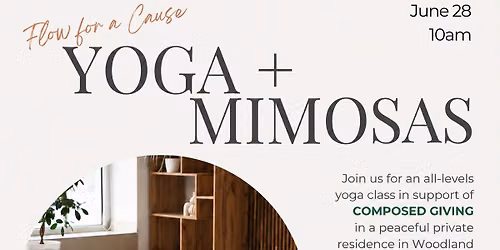 Yoga & mimosas 