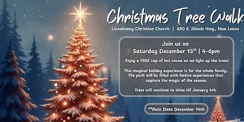 Christmas Tree Walk