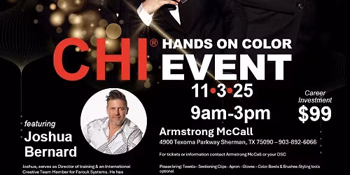 CHI Color - Hands ON Color Event