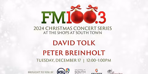 Peter Breinholt Christmas Concert at Covey Center for the Arts