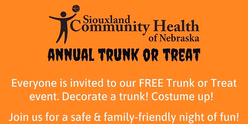 South Sioux City Clinic's Annual Trunk or Treat