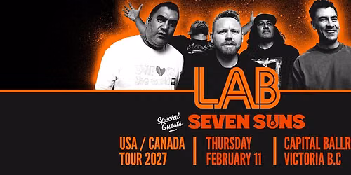 L.A.B - USA \/ Canada Tour 2027 - Victoria B.C