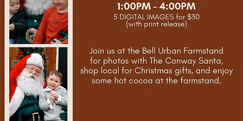 Santa Minis at Bell Urban Farmstand