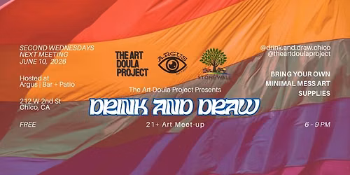 Drink *Pride Cocktails* & Draw with Stonewall at Argus | Bar + Patio