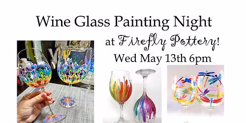 Wine Glass Painting Night Class!