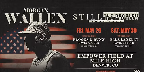 Morgan Wallen with  Brooks & Dunn, Gavin Adcock and Vincent Mason