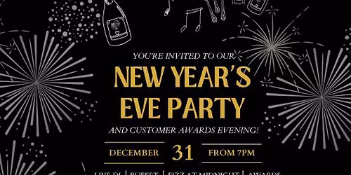 Customer Awards Night and New Year's Eve Celebrations!