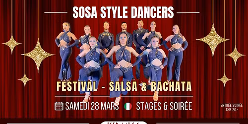 \u2606 Festival Salsa & Bachata avec Sosa Style Dancers \u00e0 Lausanne