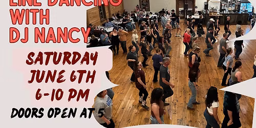 Line Dancing with DJ Nancy