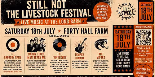 STILL NOT THE LIVESTOCK FESTIVAL