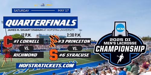 Parking NCAA Mens Soccer First Round: Hofstra at Syracuse