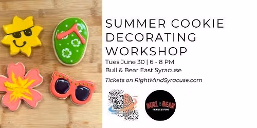Summer Cookie Decorating Workshop