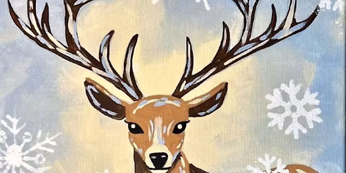 Mystic Deer Adult Canvas