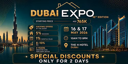 10th Edition of Dubai Property Expo - SZR Dubai