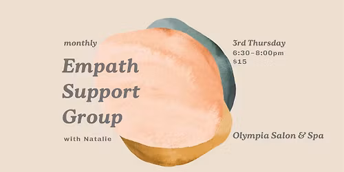 Monthly Empath Support Group