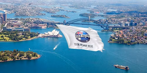 Helicopter Banner World Record