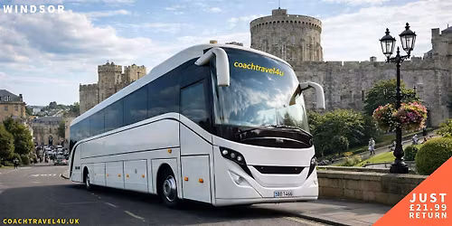 Day Trip to Windsor (Low cost coach travel)