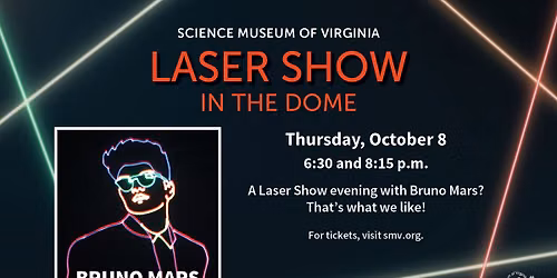 Laser Show: Bruno Mars