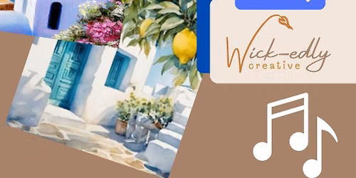 Mamma Mia Themed Sip & Paint - Juniper & Vine, Tottington