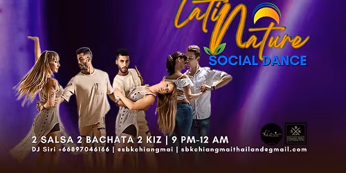 Latin Nature Social Dance | Salsa Bachata Kiz | Free Entry