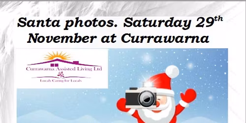 Santa photos at Currawarna