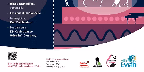 Concert-Spectacle: Harmonie d\u2019Evian & Friends