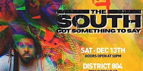 THE SOUTH GOT SOMETHING TO SAY